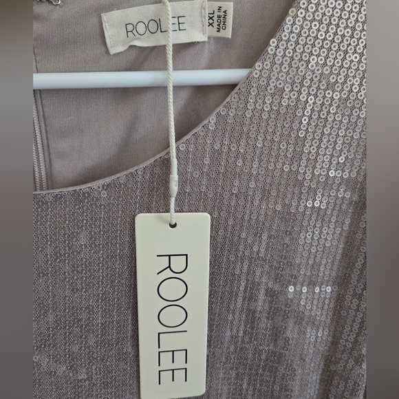 Roolee The Annette Dress Women’s Size XXL Rosy Brown [NWT, never worn] - Picture 3 of 6